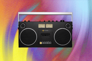 We Are Rewind GB-001 Cassette Boombox: Old-School Stylish