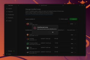 I went back to Linux and it was a mistake