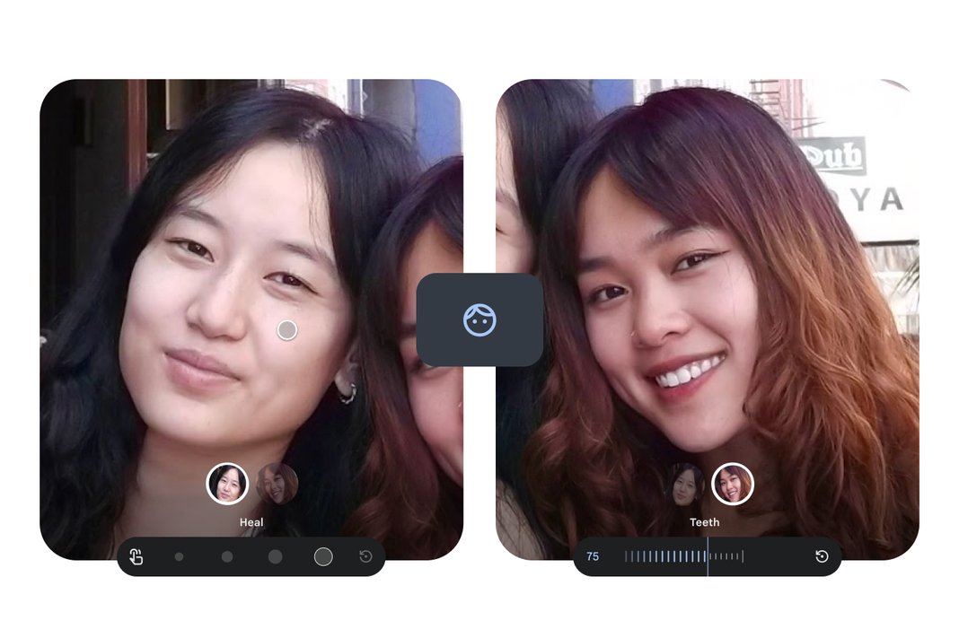 Google Photos adds subtle touch-up tools for faces